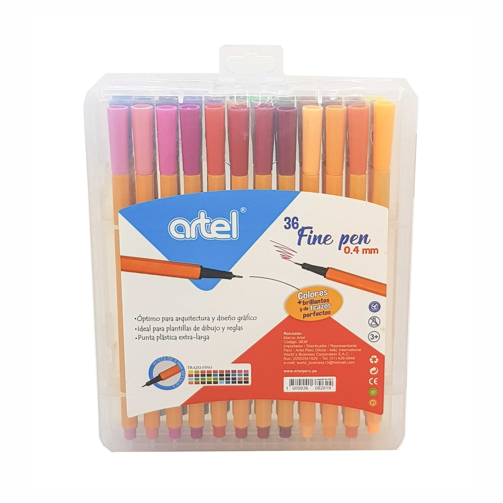 Fine Pen ARTEL con estuche.