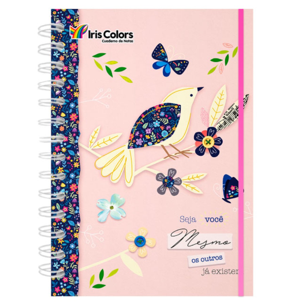 Libreta Espiral T/ Cuaderno 125 Hojas IRIS COLOR