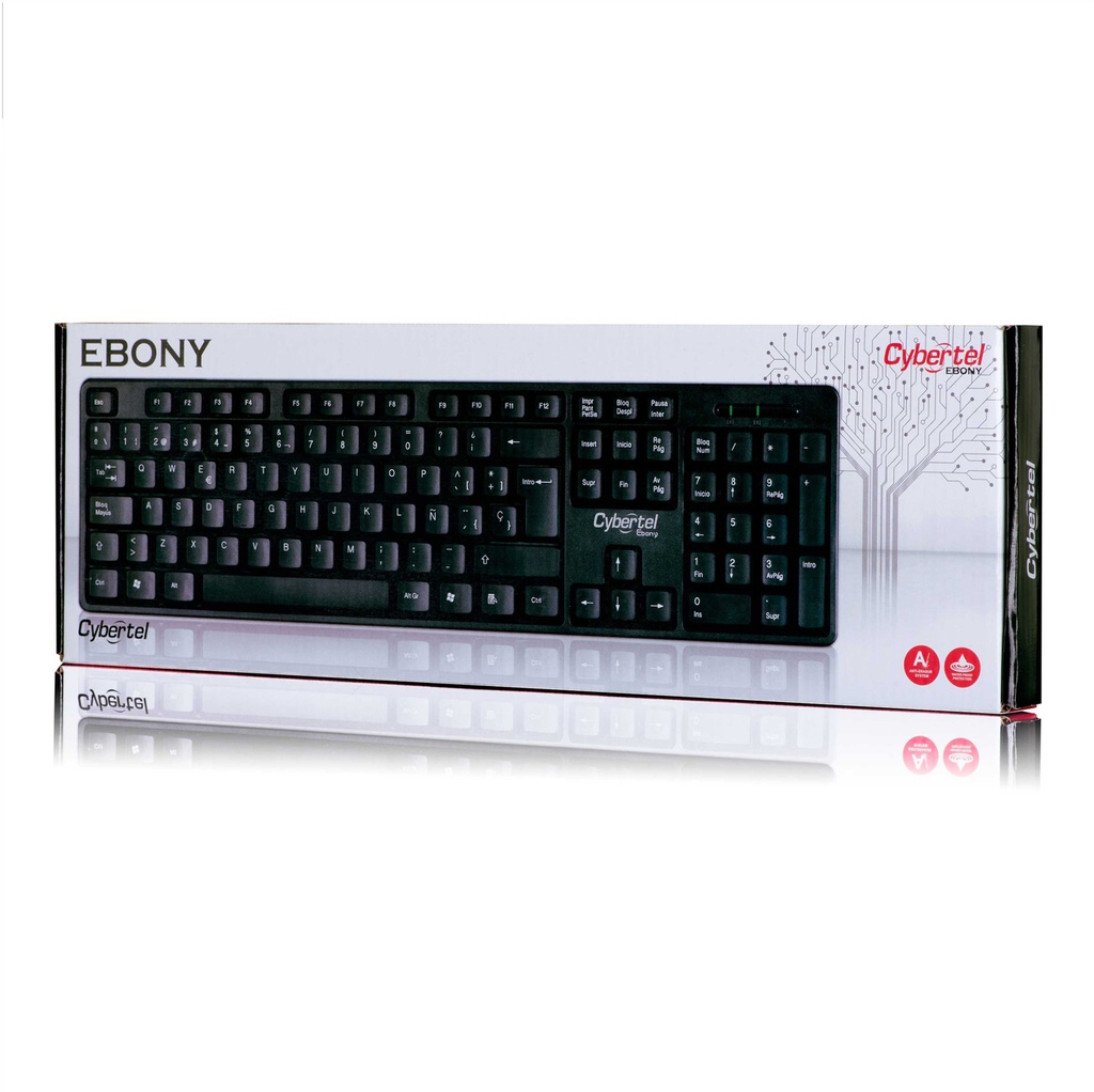 Teclado CYBK105 EBONY CYBERTEL