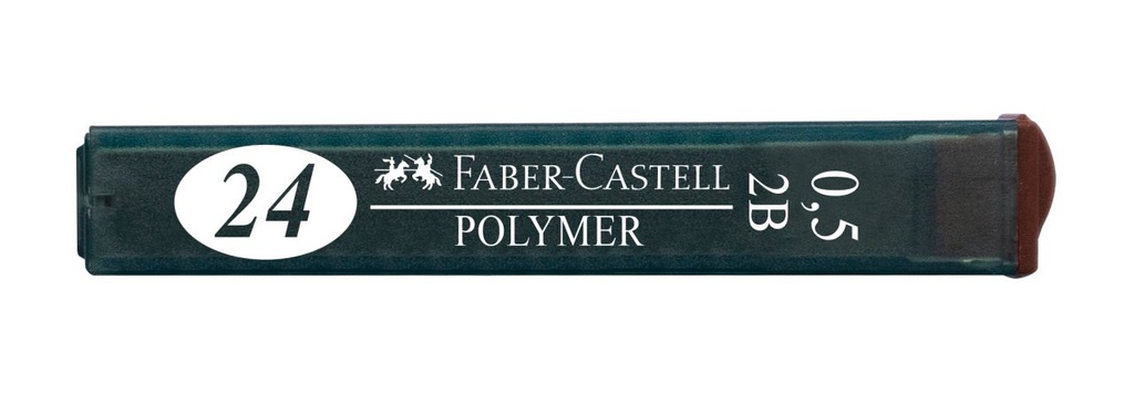 MINAS 0.5 MM 2B X 24 FABER-CASTELL