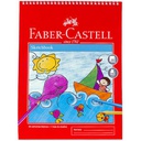 SKETCH BOOK ESPIRALADO 25 HOJAS FABER CASTELL