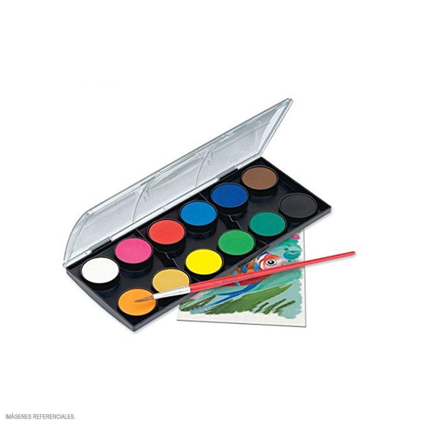 ESTUCHE DE 12 ACUARELAS FABER CASTELL