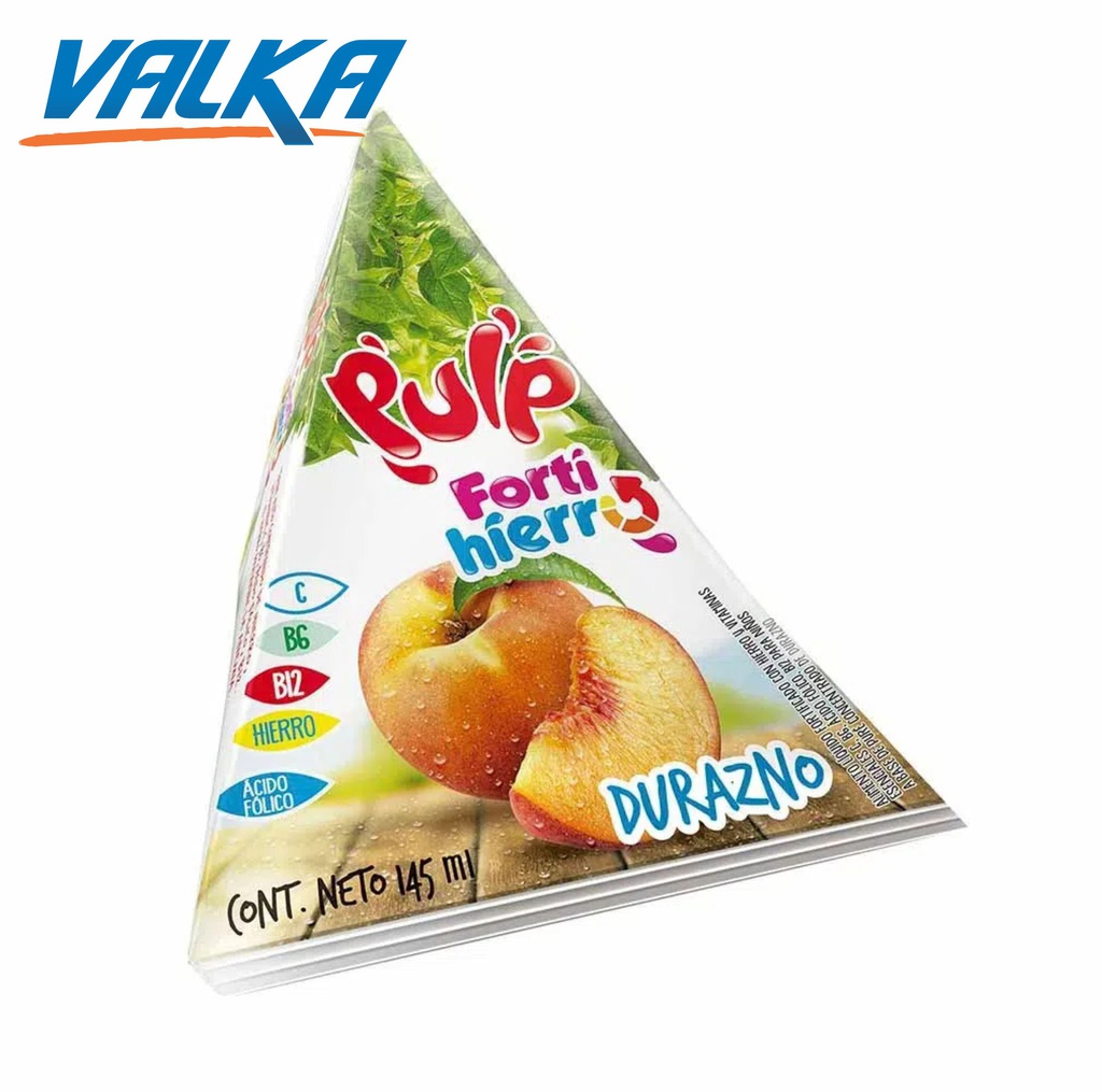 TETRA PAK DE 145ML PULP DURAZNO