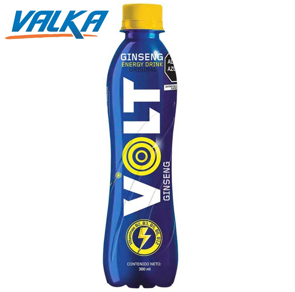 BEBIDA ENERGIZANTE VOLT GINSENG DE 300ML 