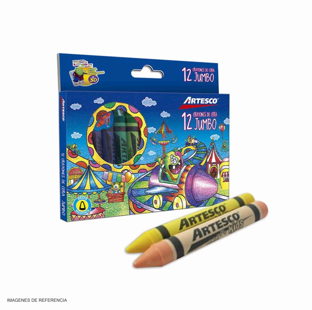 CRAYONES X 12 JUMBO ARTESCO