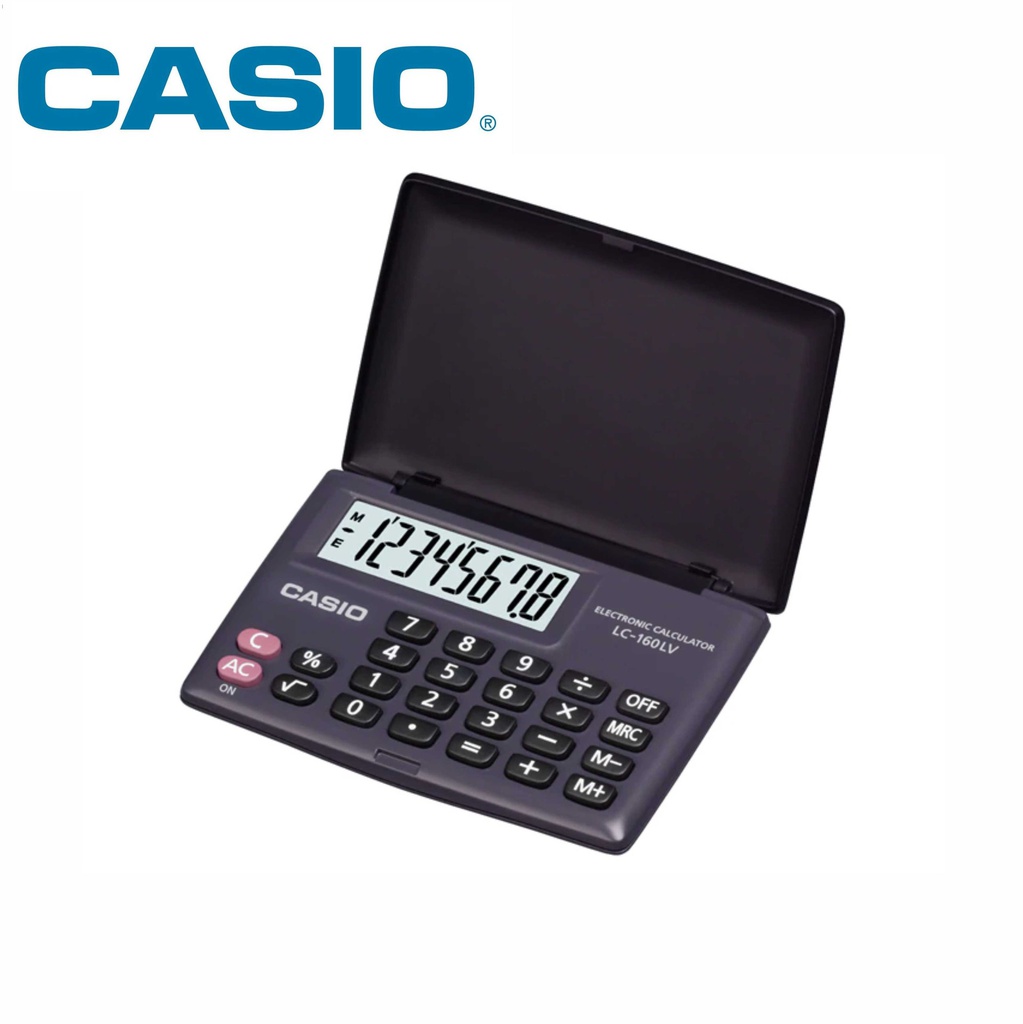 CALCULADORA LC-160LV-BK CASIO