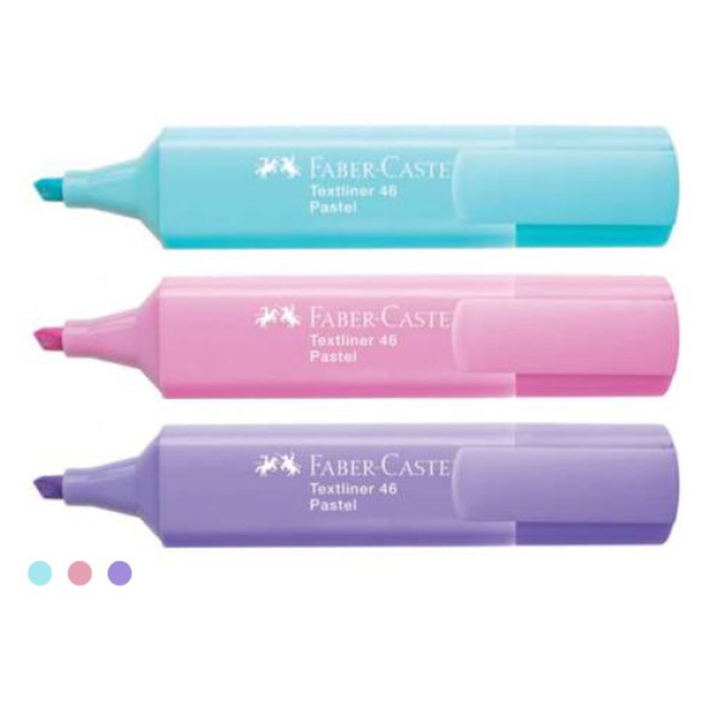 RESALTADOR TEXTLINER 46 PASTEL FABER-CASTELL