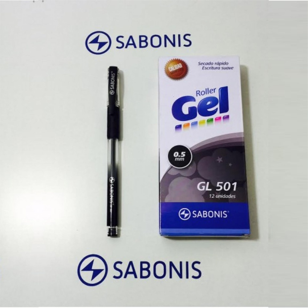 BOLIGRAFOTINTA GEL GL 501 SABONIS