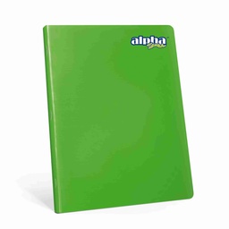 CUADERNO CUADRICULADO 92 HOJAS SCOOL ALPHA