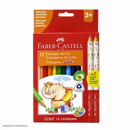 LAPIZ DE COLORES JUMBO X 12 FABER-CASTELL