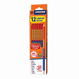 LAPIZ BICOLOR X12 UND VINIFAN
