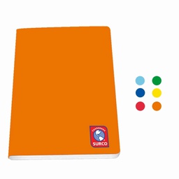 CUADERNO A5 RAYADO 80 HOJAS SURCO