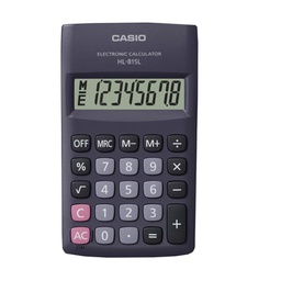 CALCULADORA CASIO HL-815L-BK NEGRO