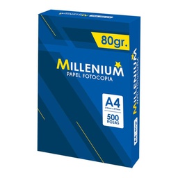 PAPEL FOTOCOPIA A4 80GR PQTX500 MILLENUM