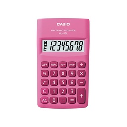 CALCULADORA CASIO HL-815L-PK ROSADO