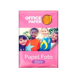 PAPEL FOTOGRÁFICO MATE A4 180G X 20 HOJAS OFFICE PAPER